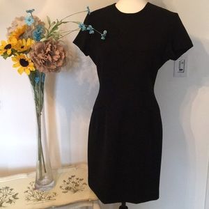 Banana Republic Lined Black Dress